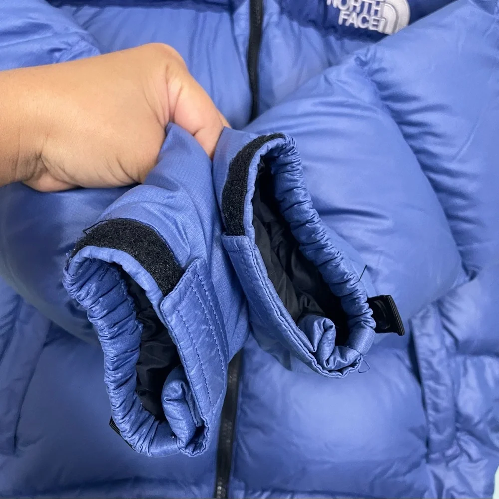 The North Face Nuptse 700 Goose Down 1996 Retro Women’s Small Blue Jacket Puffer - Picture 2 of 12